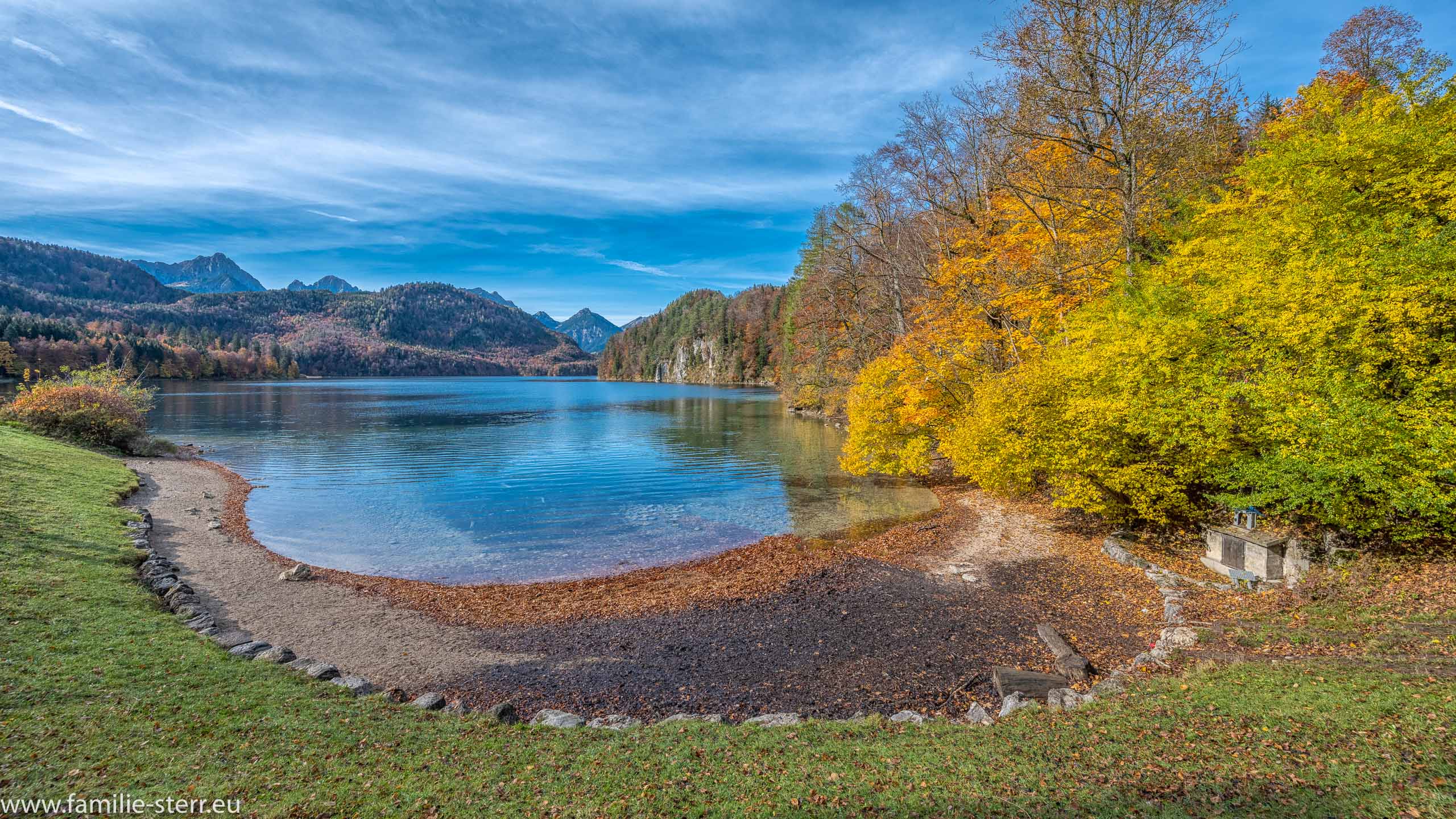 Alpsee im Herbst